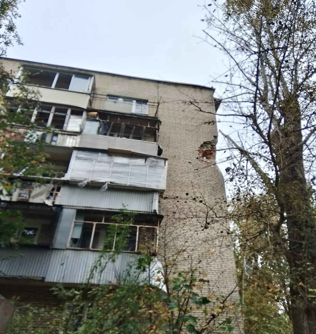 Квартира в Истре после падения БПЛА — фото 1