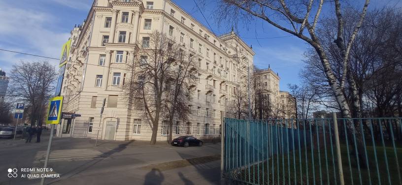 Осмотр фасада многоквартирного дома